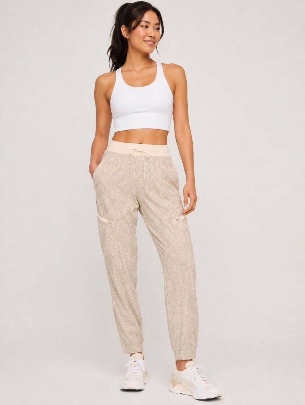 ❤️ NWOT! ATHLETA VENTURE PRINTED PANT - HIGH RISE JOGGERS, 6 (28)